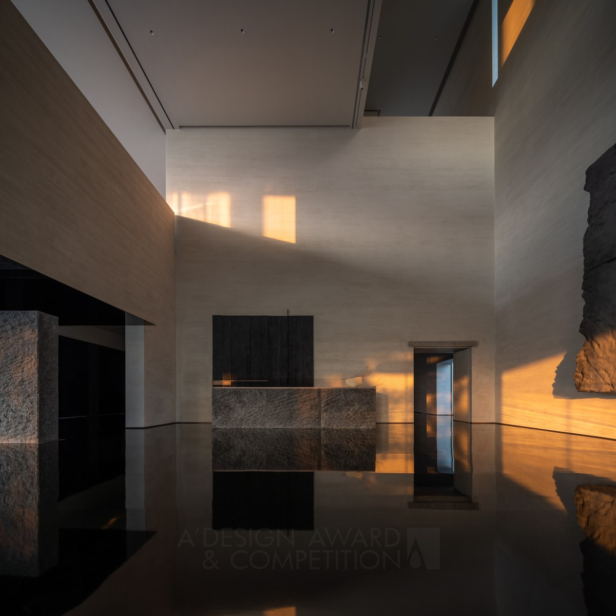 Interior Space and Exhibition Design Jinglan Bay Art Museum by Nic Lee